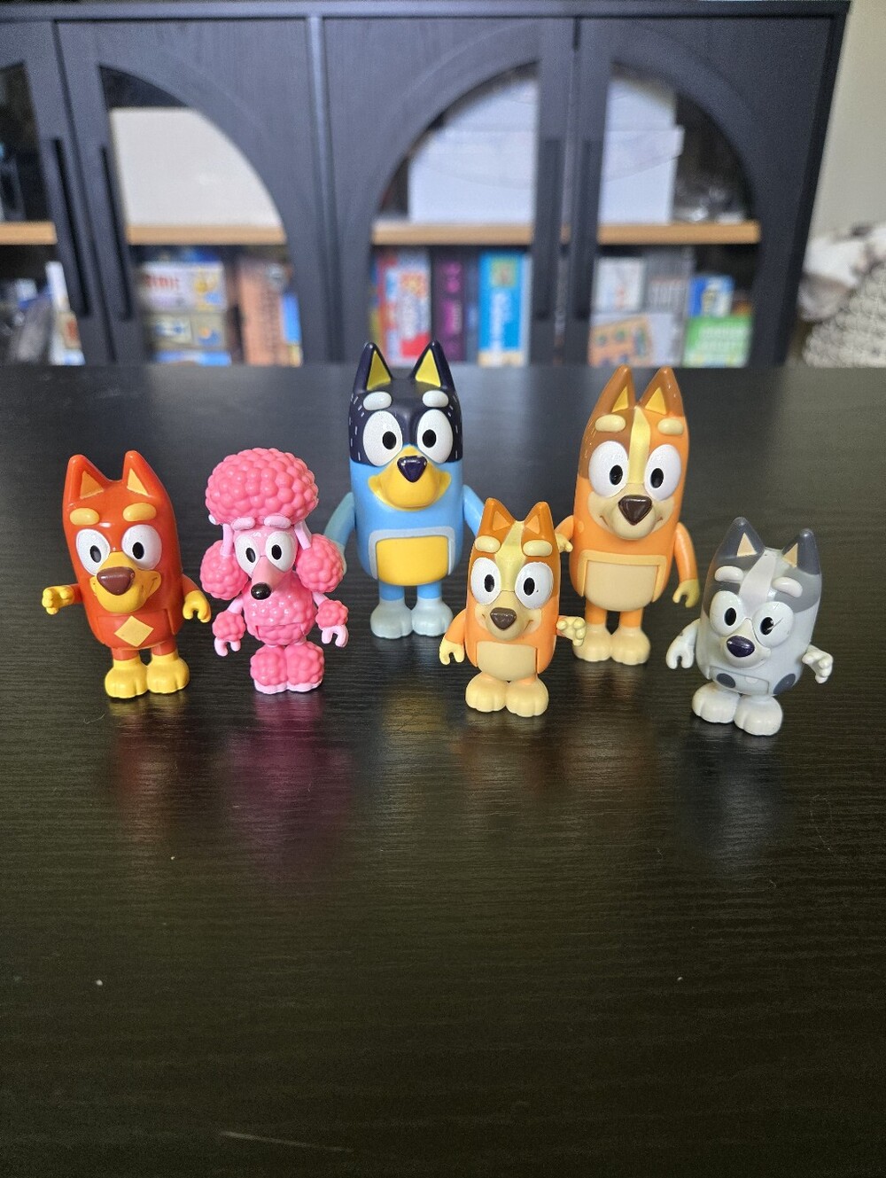 Bluey Toy Figures Characters Lot Of 6